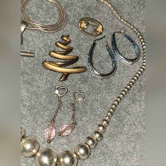 Sterling Silver 925 Assorted Jewelry Lot - Picture 4 of 14